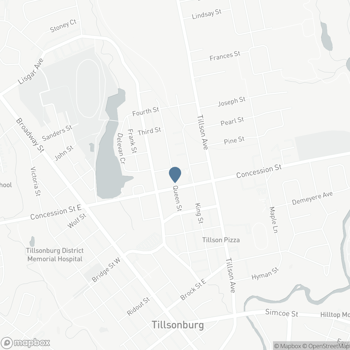 105 QUEEN STREET, Tillsonburg, Ontario N4G 3H4